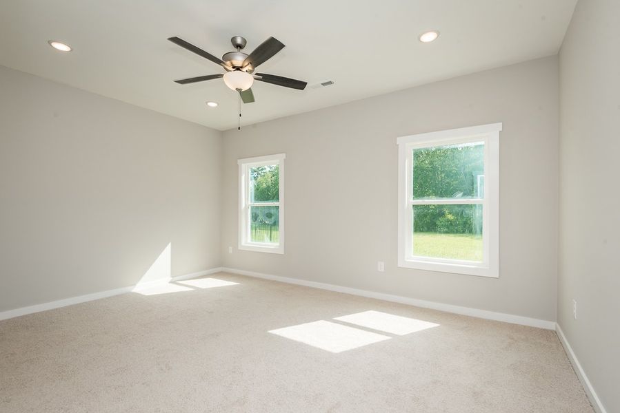 Representative unfurnished interior of a home built from the Landon by Foundation Home Builders LLC in Pallini Place, Ossipee (Image 15).