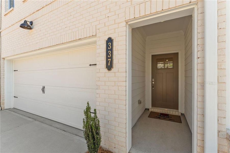 Exterior details and patio area of a home in Cherokee Township, Acworth (Image 3).