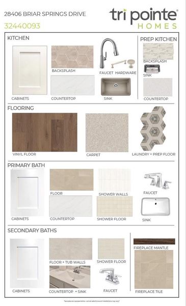 Sample of building materials used in homes in Woodson’s Reserve, Spring (Image 4). Sample of building materials used in homes in Woodson’s Reserve, Spring (Image 4).