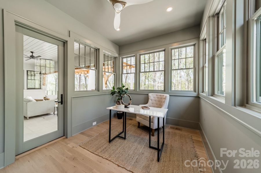Furnished interior view inside a new home in , Denver (Image 8).