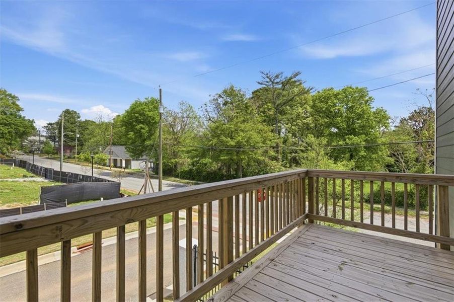 Exterior details and patio area of a home in , Atlanta (Image 4).
