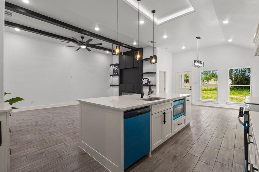 Furnished interior view inside a new home in , Canton (Image 13).