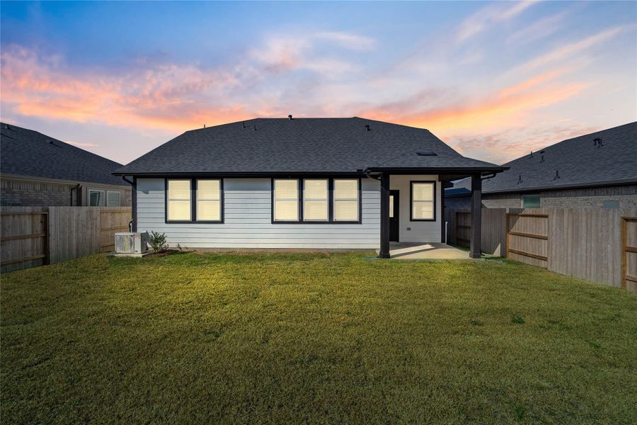 Enjoy the outdoors! The green space features an irrigation system, and plenty of space to plant, for children to play, or simply enjoying the serenity of being outdoors.