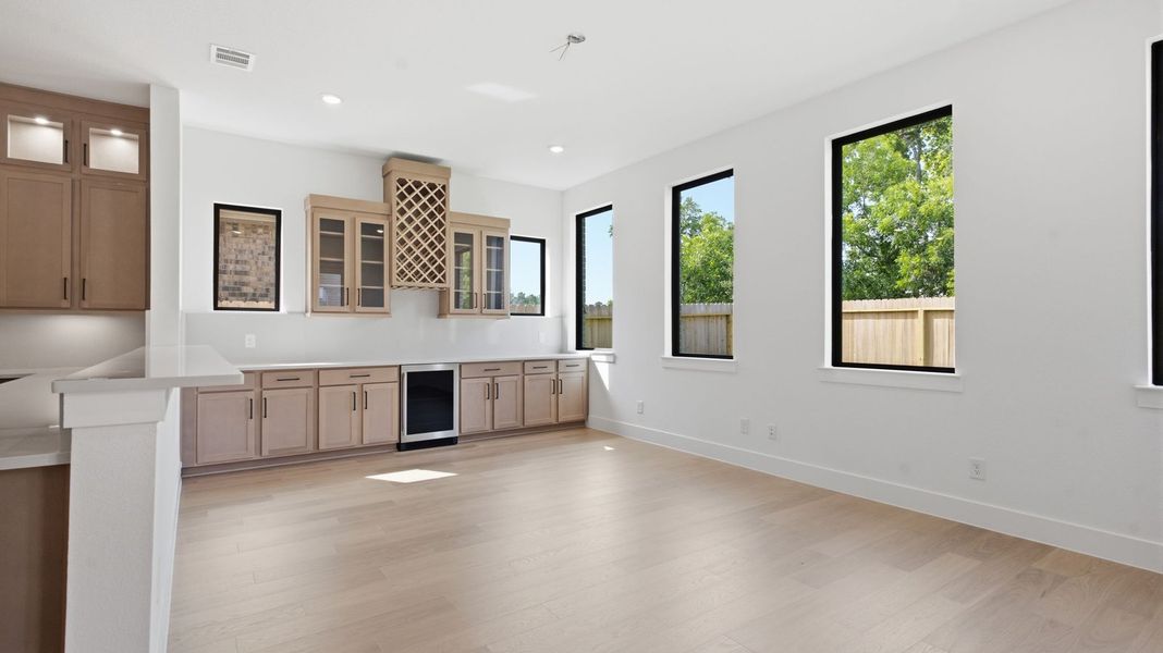 Representative furnished interior of a home built from the Portofino by D.R. Horton in Friendswood Trails 70' Homesites, Friendswood (Image 15).