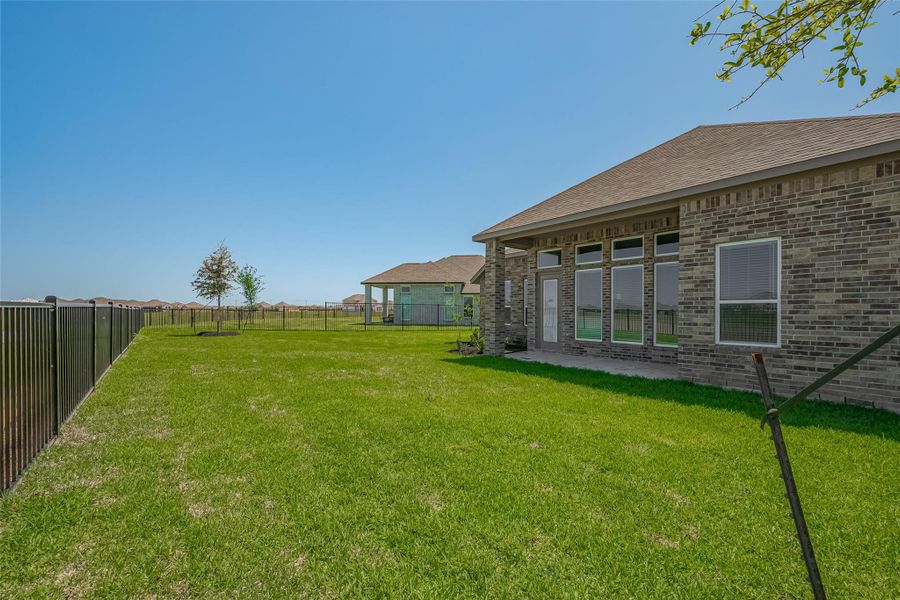 Exterior details and patio area of a home in Lago Mar, Texas City (Image 26). Exterior details and patio area of a home in Lago Mar, Texas City (Image 26).