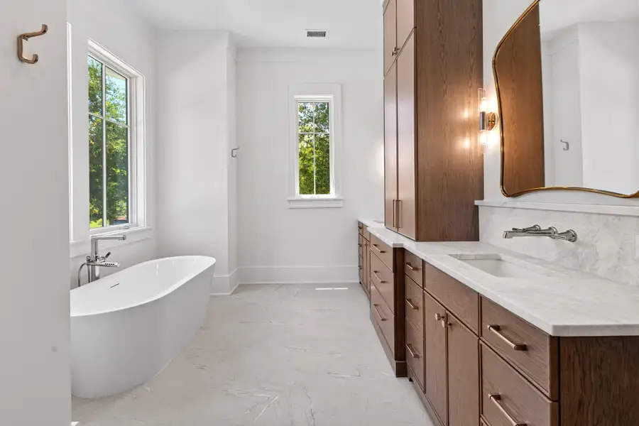 Furnished interior view inside a new home in , Charleston (Image 35).