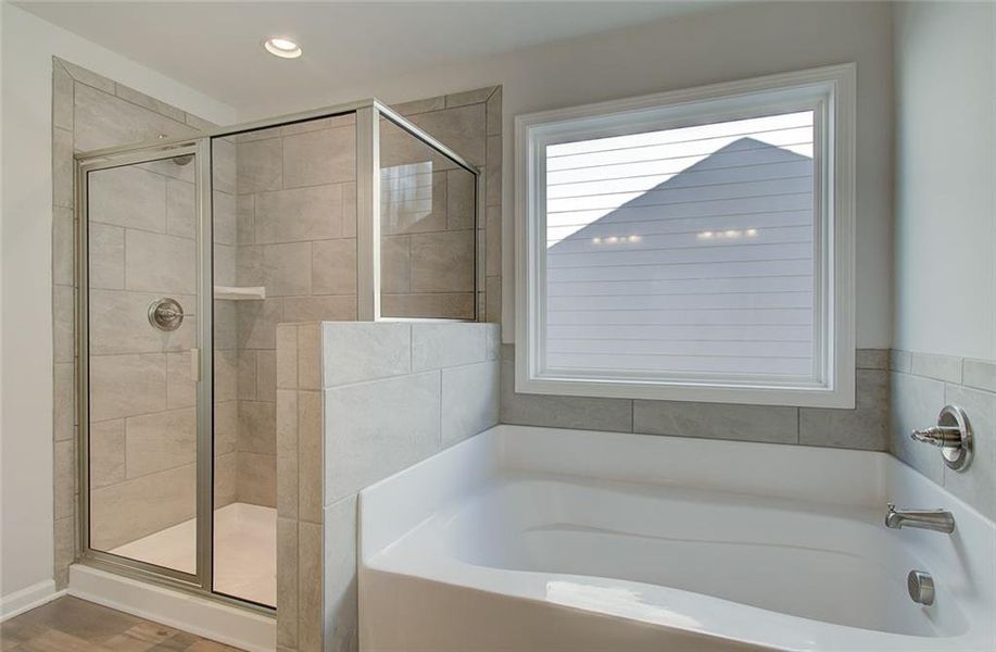 Furnished interior view inside a new home in Crofton Place Enclave, Snellville (Image 11).