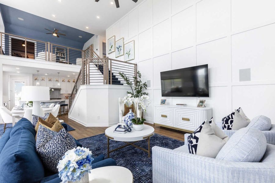 Representative Family Room - some options shown