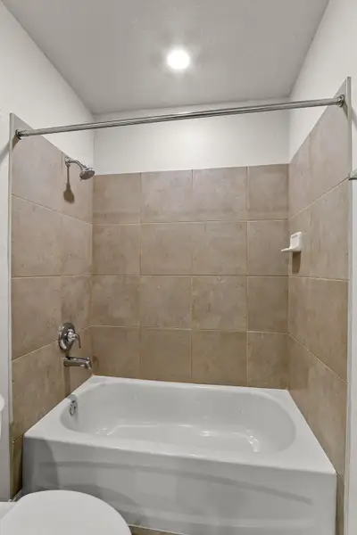 Furnished interior view inside a new home in Rancho Desierto Bello, Horizon City (Image 11).
