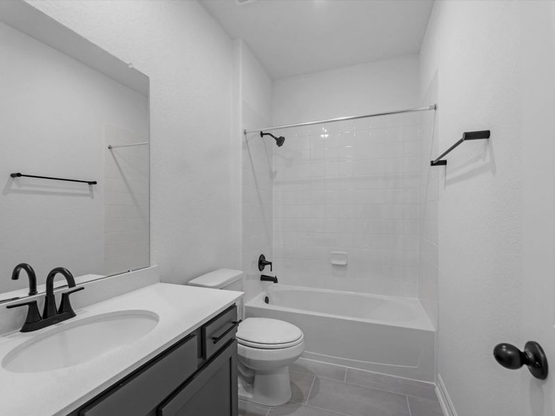 Furnished interior view inside a new home in Austin Point, Richmond (Image 10). Furnished interior view inside a new home in Austin Point, Richmond (Image 10).