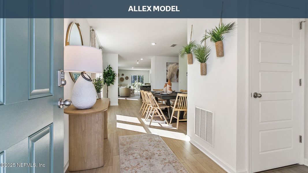 Furnished interior view inside a new home in Grand Reserve, Bunnell (Image 10).