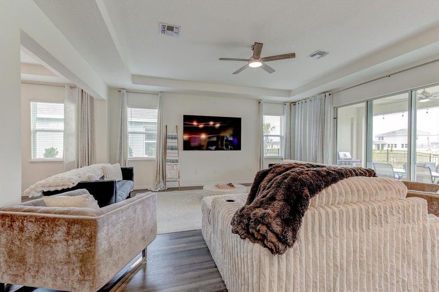 Furnished interior view inside a new home in Archers Mill, Ormond Beach (Image 20).