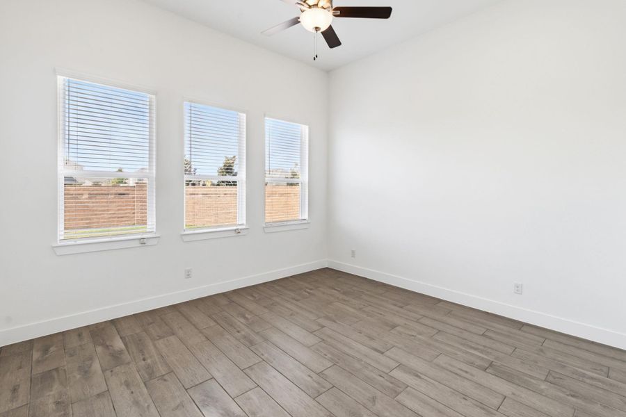 Spacious, unfurnished interior of a new home in , Cypress (Image 17).