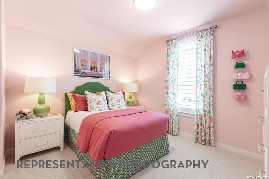 Furnished interior view inside a new home in Venado Crossing, Cibolo (Image 39).