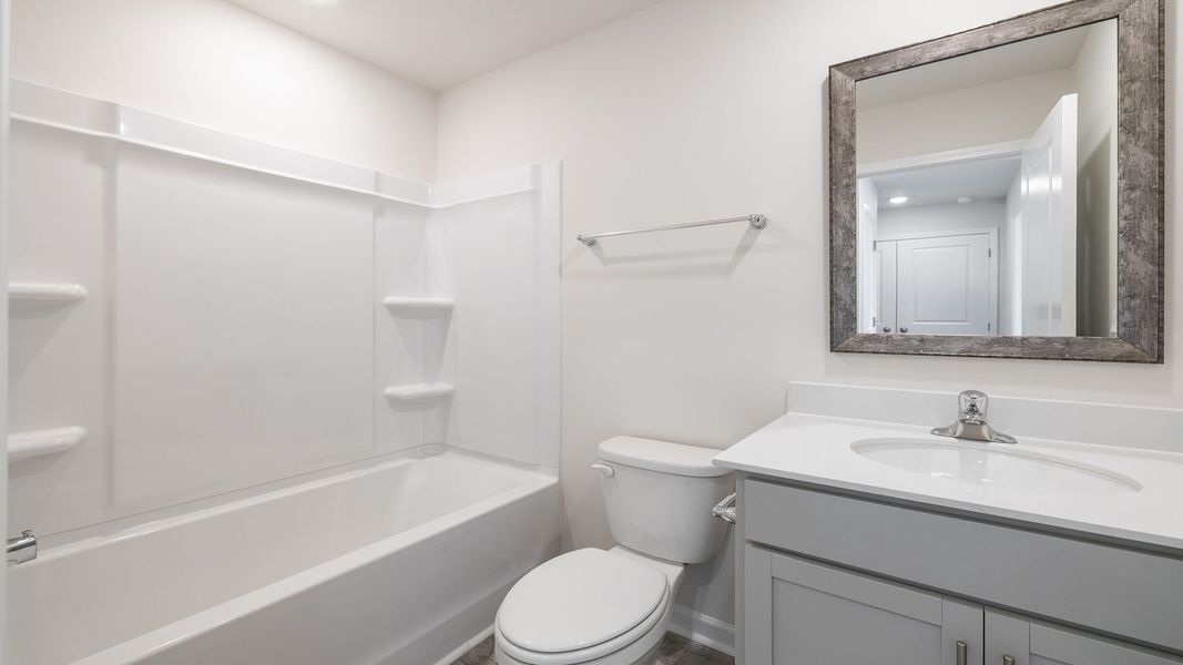 Furnished interior view inside a new home in Brookside Ridge Townhomes, Greer (Image 14).