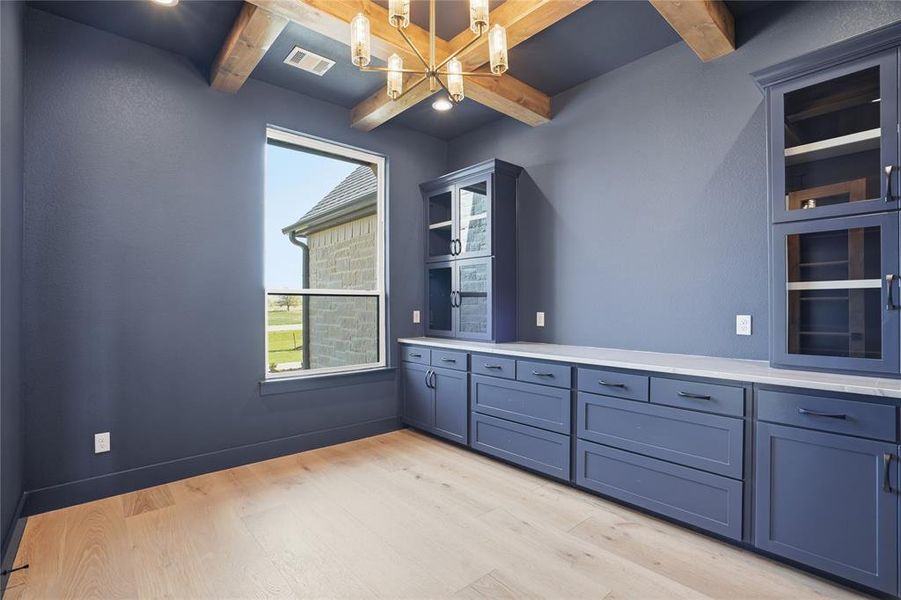 Furnished interior view inside a new home in Summit Ranch, Aledo (Image 6).