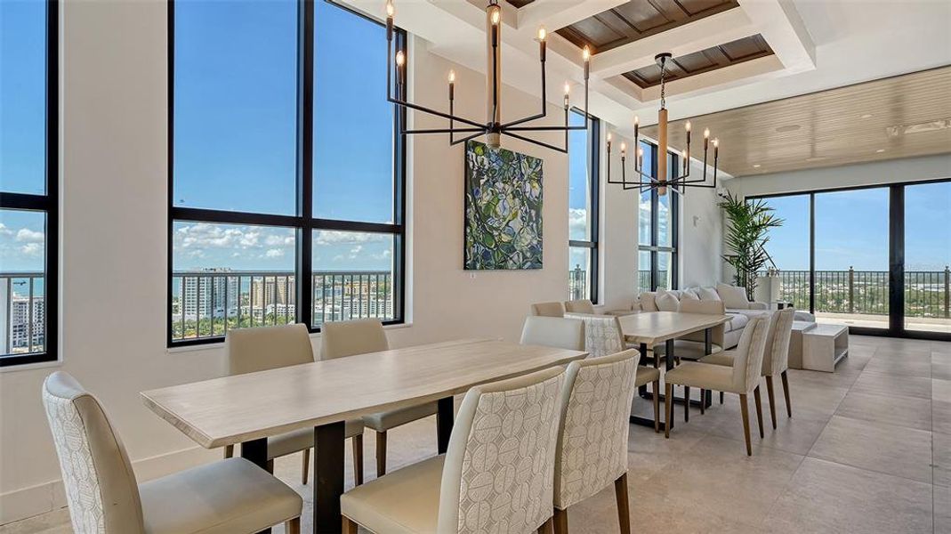 Furnished interior view inside a new home in , Sarasota (Image 41).