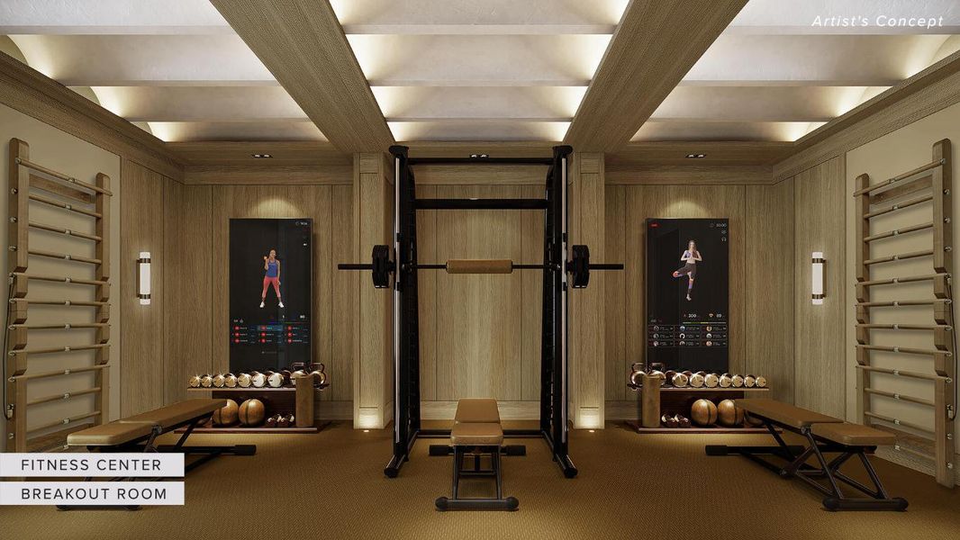 Fitness Center Breakout Room