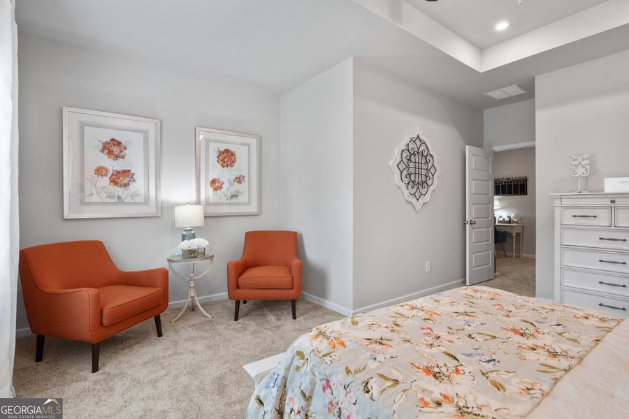 Furnished interior view inside a new home in Crescent Towns, Riverdale (Image 27).