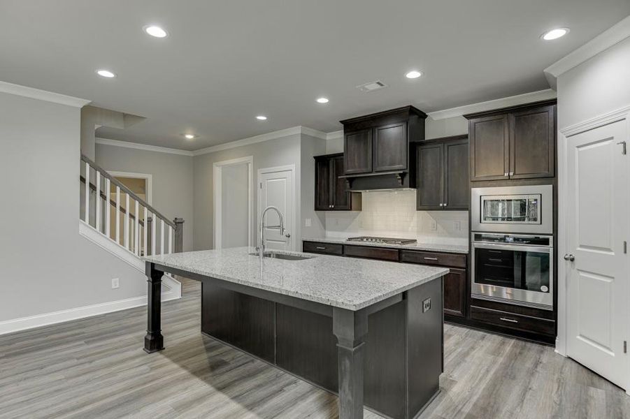 Furnished interior view inside a new home in , Suwanee (Image 20).