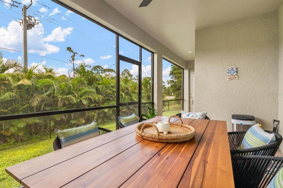 Furnished interior view inside a new home in , Punta Gorda (Image 27).