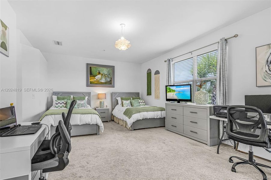 Furnished interior view inside a new home in , Ave Maria (Image 11).