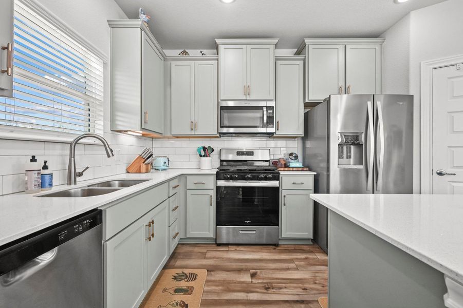 Furnished interior view inside a new home in Porter Country, Buda (Image 12).