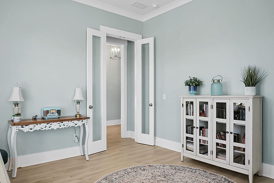 Furnished interior view inside a new home in , Summerville (Image 22).