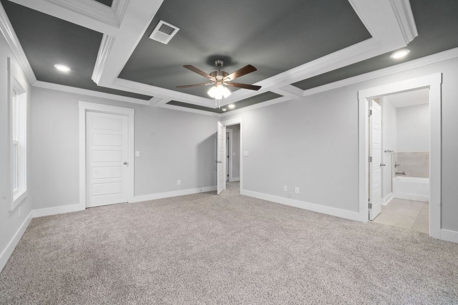 Representative unfurnished interior of a home built from the Winslow by Rockwood Homes in Cherry Fields, Clarksville (Image 13). Representative unfurnished interior of a home built from the Winslow by Rockwood Homes in Cherry Fields, Clarksville (Image 13).