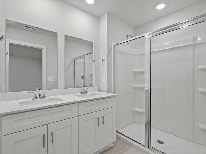 Furnished interior view inside a new home in Northbrook Village Townes, Taylors (Image 6).