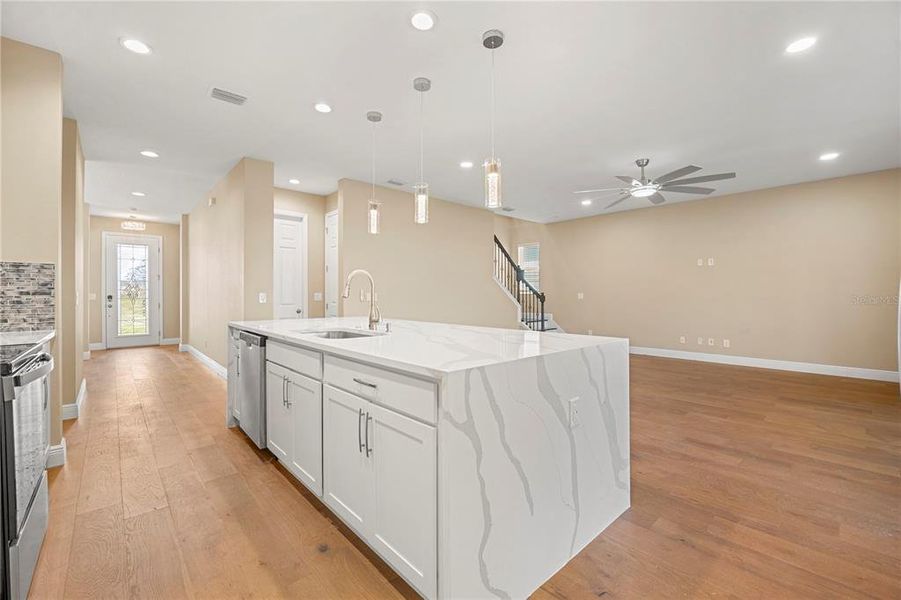 Furnished interior view inside a new home in , Groveland (Image 15).