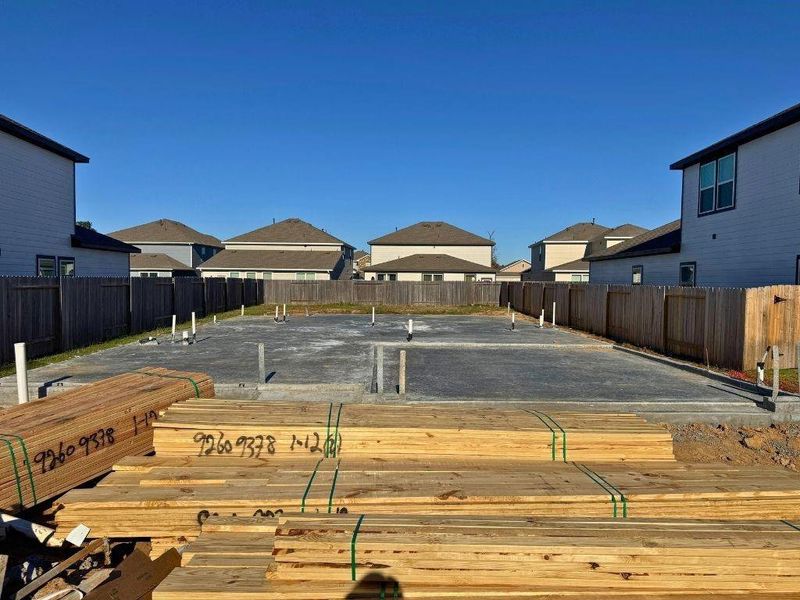 Site preparation for new homesites in Caney Mills, Conroe (Image 4).