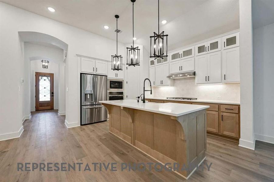 Furnished interior view inside a new home in Treeline, Justin (Image 3).