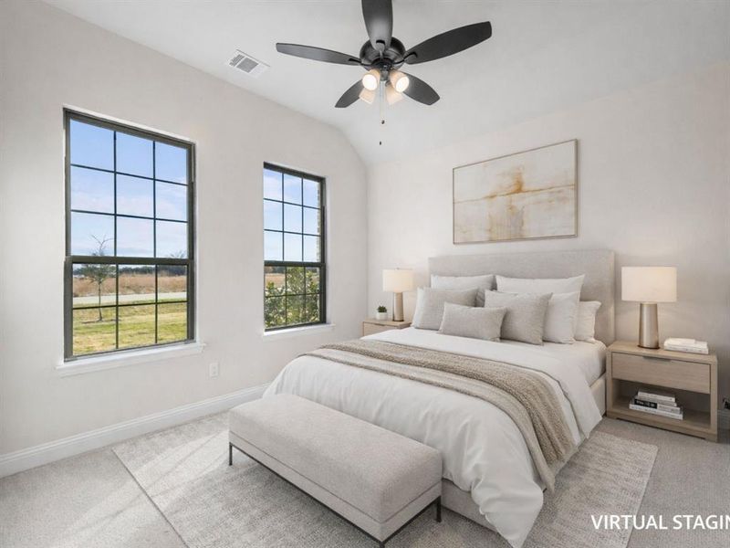 Furnished interior view inside a new home in , Waxahachie (Image 16).