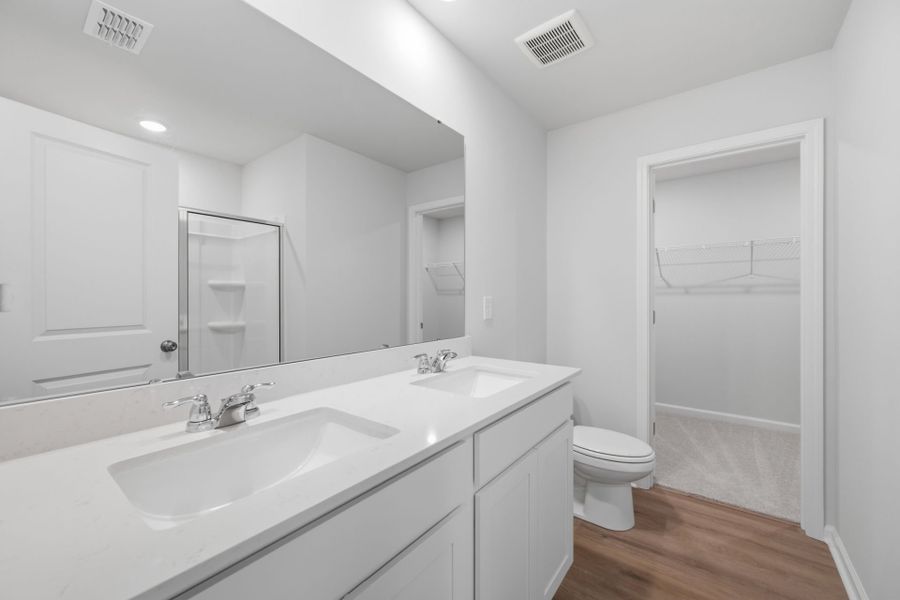 Furnished interior view inside a new home in Grand Arbor, Blythewood (Image 8). Furnished interior view inside a new home in Grand Arbor, Blythewood (Image 8).