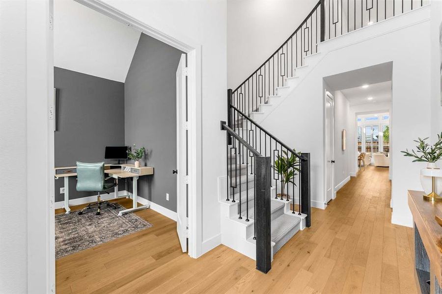 Furnished interior view inside a new home in Mosaic, Celina (Image 11).
