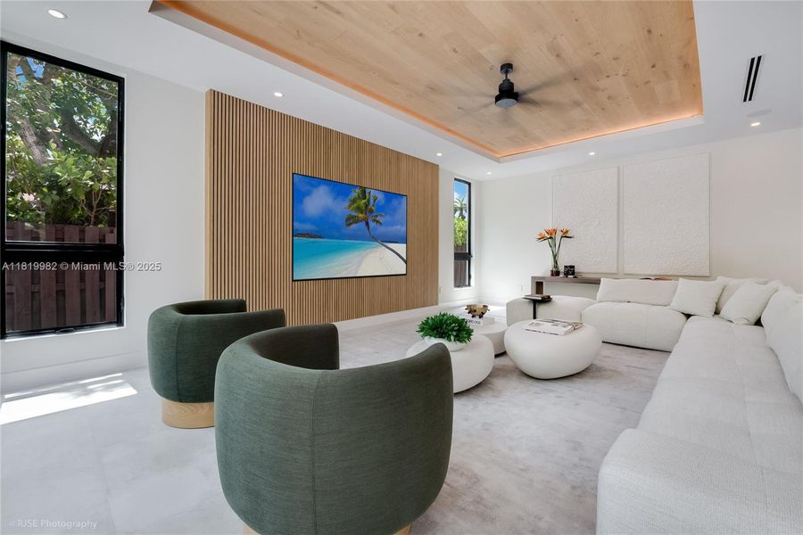 Furnished interior view inside a new home in , Miami (Image 12). Furnished interior view inside a new home in , Miami (Image 12).