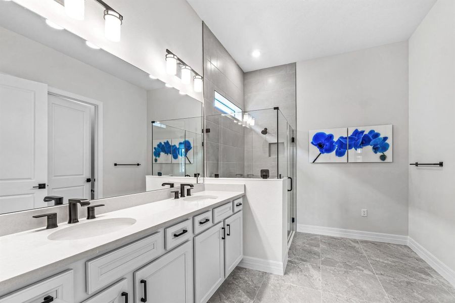 Furnished interior view inside a new home in Avondale at Avenir, Palm Beach Gardens (Image 36).