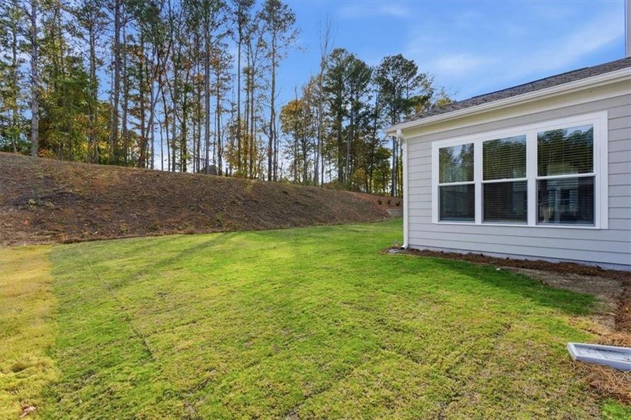 Exterior details and patio area of a home in Ford Landing, Acworth (Image 25).