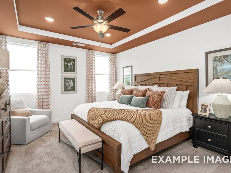 Furnished interior view inside a new home in Woods Crossing, Gallatin (Image 42).