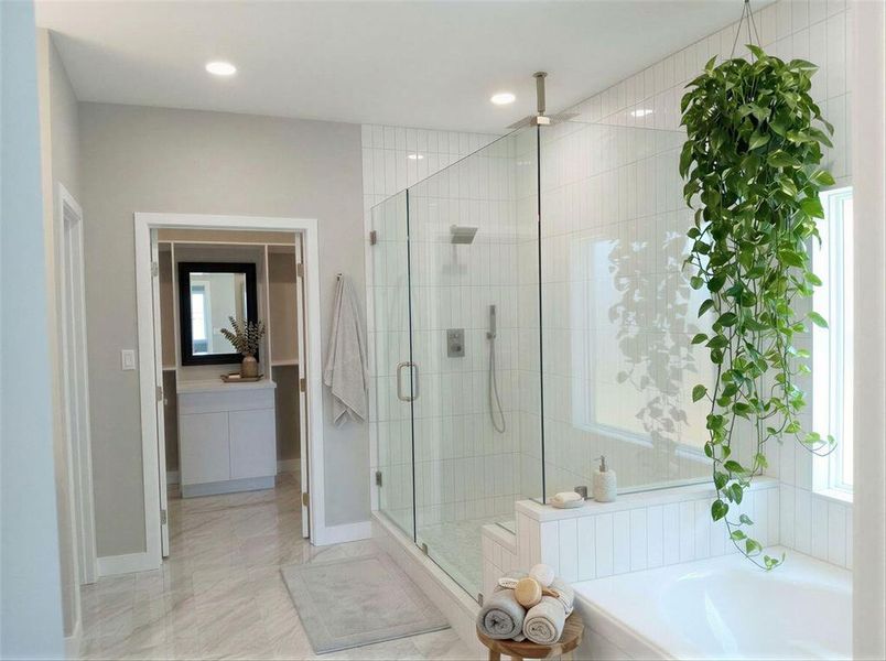 Furnished interior view inside a new home in , Fort Worth (Image 5).