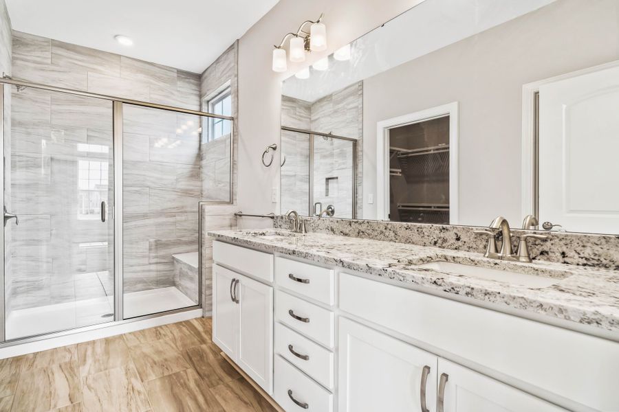 Representative furnished interior of a home built from the The Birch by Chesapeake Homes in Bridgewater - Waterside Village, Little River (Image 10).