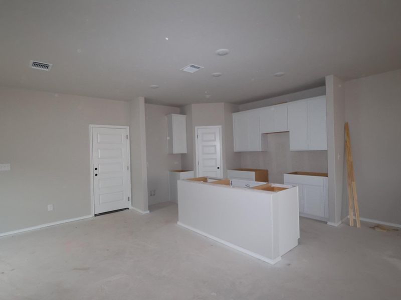 In-progress construction of a new home in Heritage, Dripping Springs, TX (Image 7).