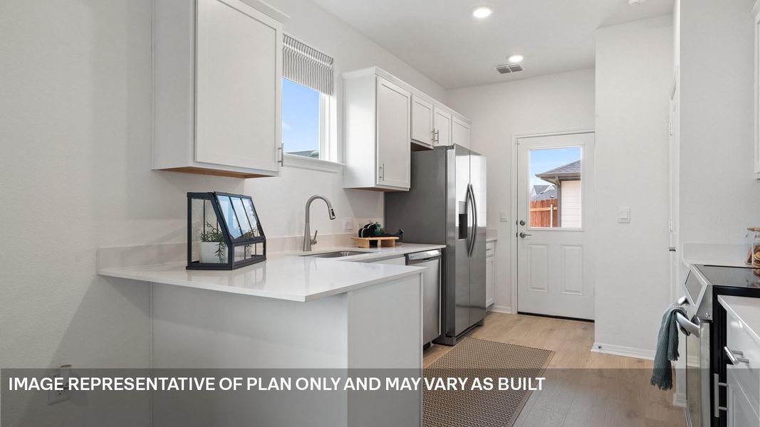 Furnished interior view inside a new home in Avery Centre, Round Rock (Image 11).