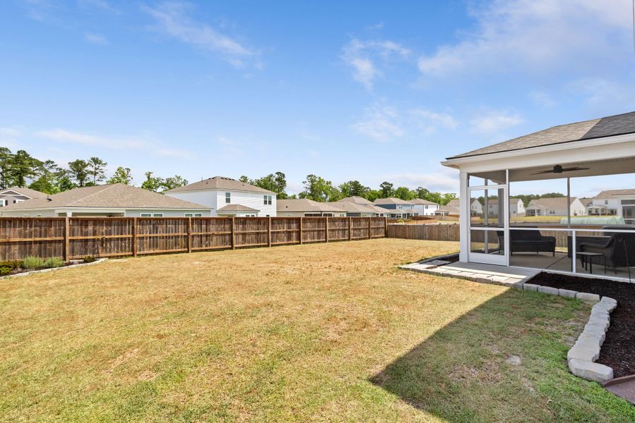 Exterior details and patio area of a home in Bradford Pointe, Summerville (Image 24). Exterior details and patio area of a home in Bradford Pointe, Summerville (Image 24).