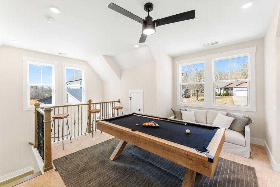Furnished interior view inside a new home in Yellow House Landing, Charleston (Image 5). Furnished interior view inside a new home in Yellow House Landing, Charleston (Image 5).