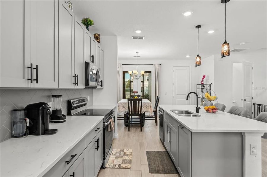 Furnished interior view inside a new home in , Winter Garden (Image 20). Furnished interior view inside a new home in , Winter Garden (Image 20).