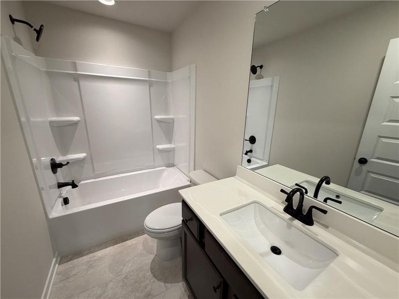 Furnished interior view inside a new home in Millstone at Mundy Mill, Gainesville (Image 7).