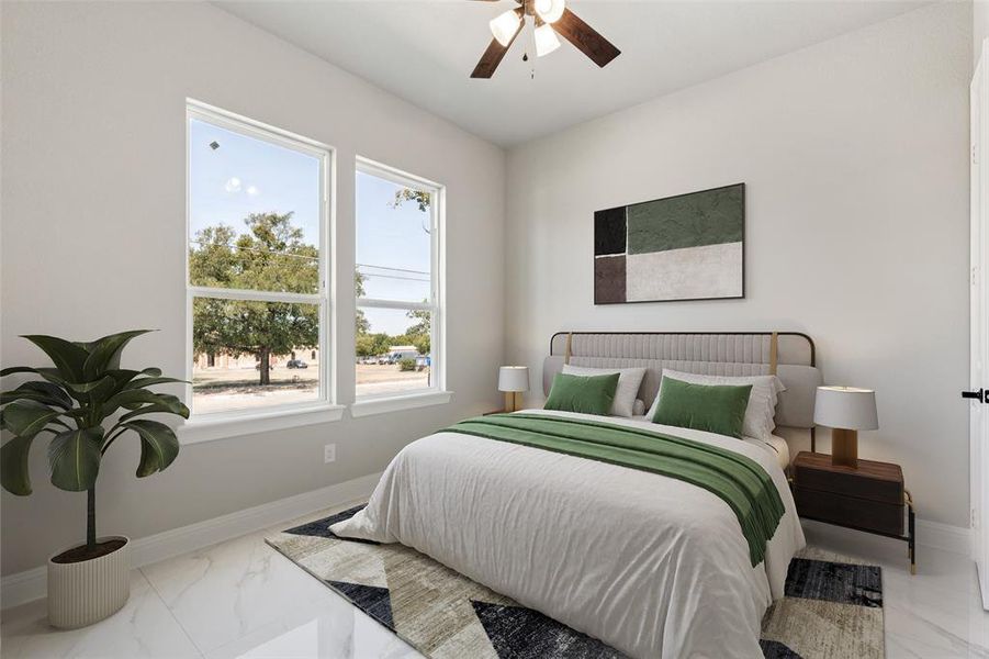 Furnished interior view inside a new home in , Fort Worth (Image 5).