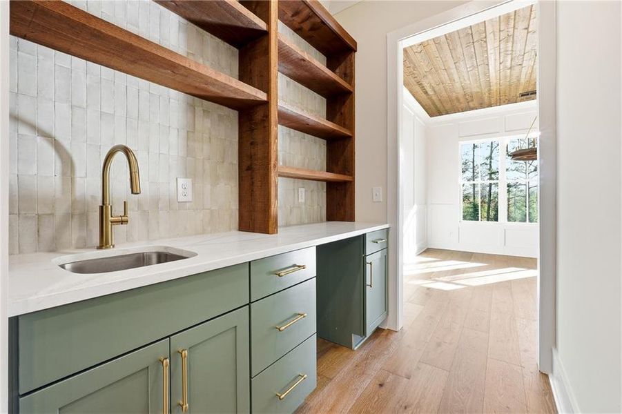Furnished interior view inside a new home in , Marietta (Image 10).